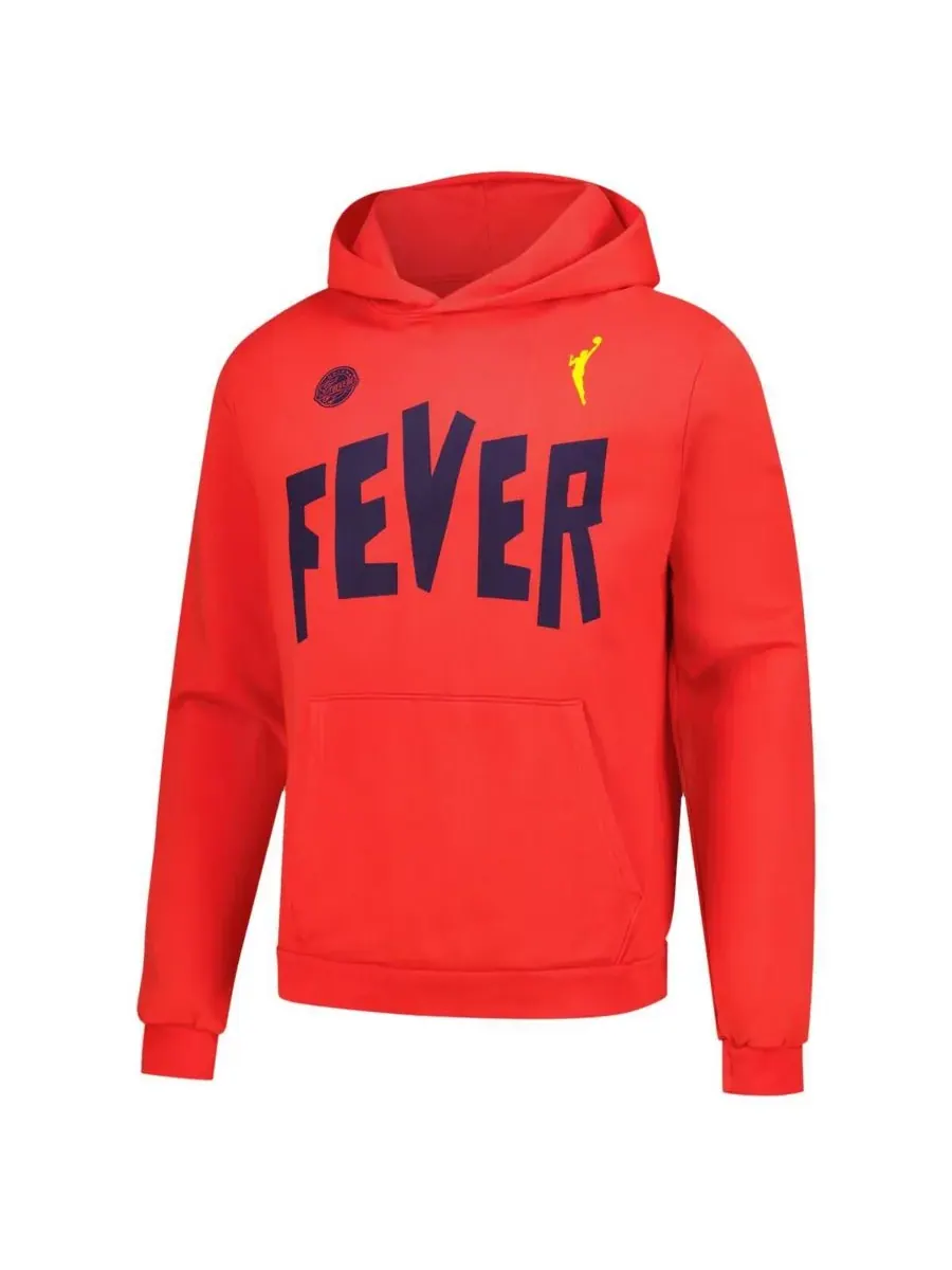 Playa Society Мужская и женская толстовка Red Indiana Fever 2000 WNBA Premium — изображение 3 из 3, красный