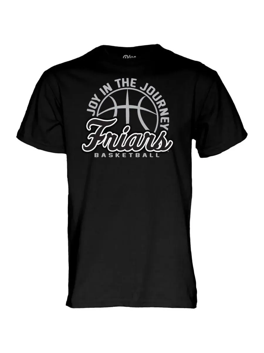 Blue 84 Мужская и женская черная баскетбольная футболка Providence Friars "Joy In The Journey" — изображение 3 из 3, черный