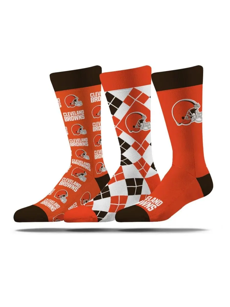Комплект носков с графикой Cleveland Browns Strideline