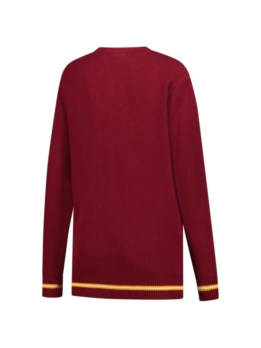 Свитер с вязаным принтом Renew Knit Vintage Retro Uscape Apparel — изображение 3 из 3, коричневый