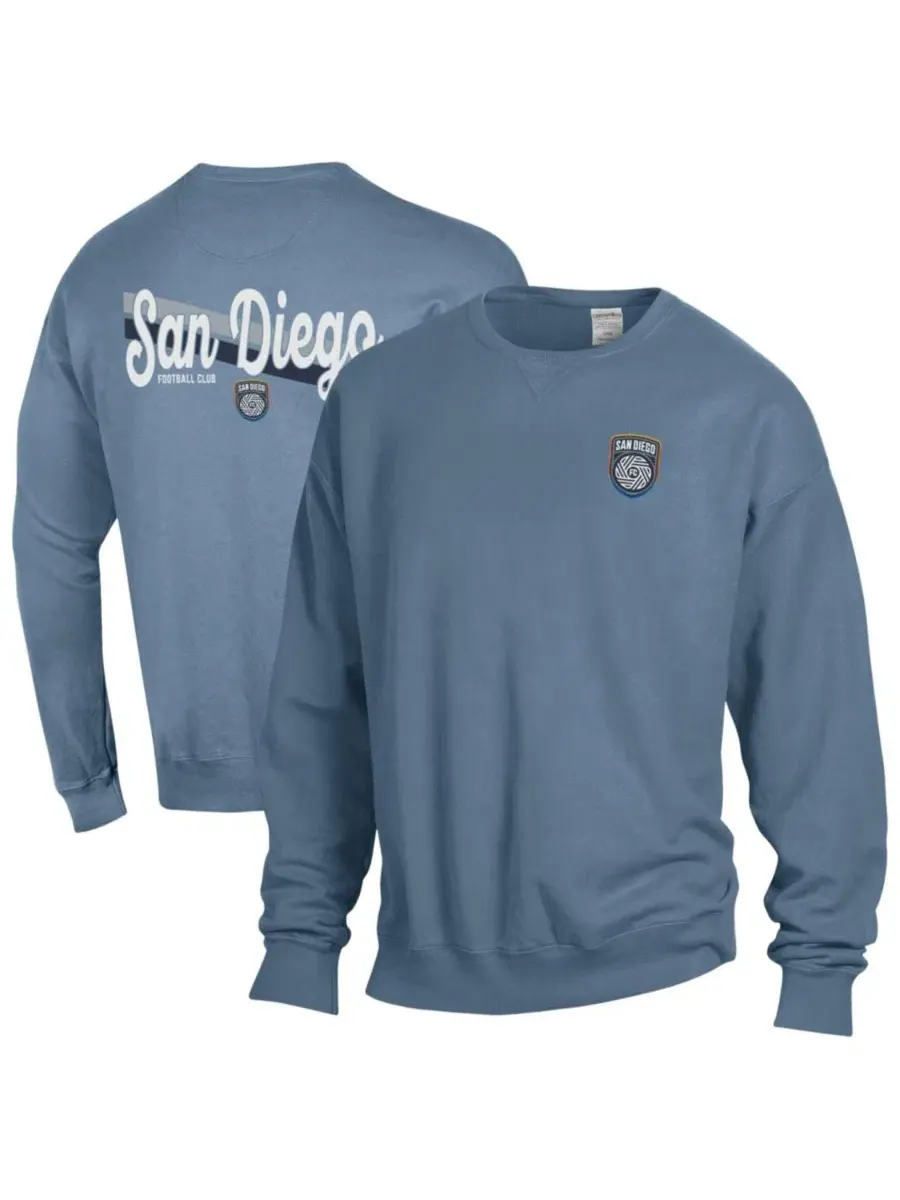 Флисовая толстовка San Diego FC с принтом Gear For Sports — синий