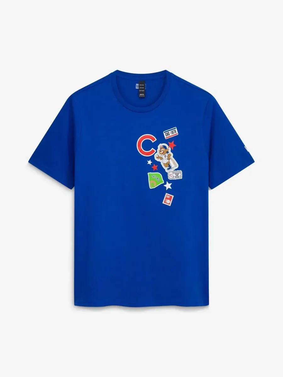 Футболка с принтом Chicago Cubs City Patch New Era