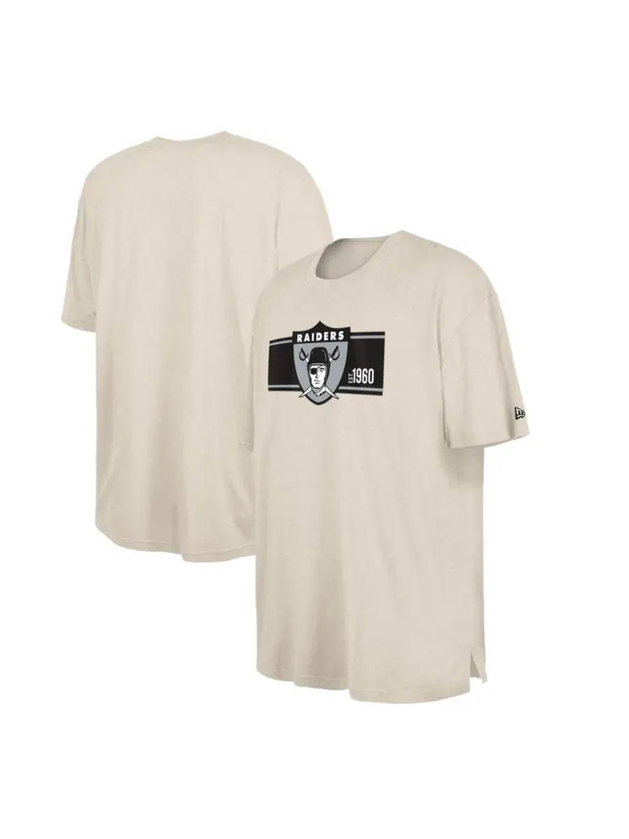 Футболка с принтом Oakland Raiders Third Down Big Tall New Era