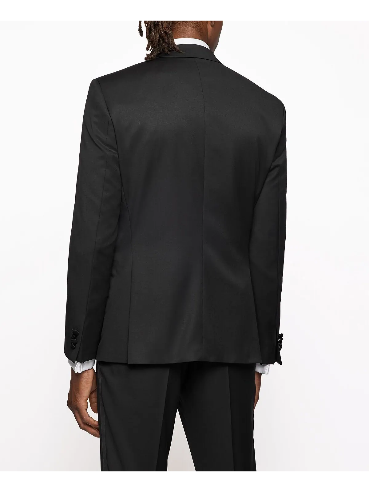 Мужская куртка-смокинг boss Hugo Boss — изображение 2 из 4, черный