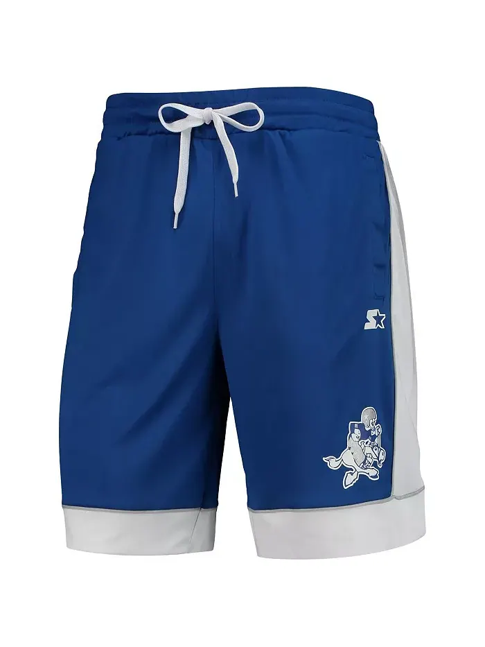 Мужские шорты для фанатов Dallas Cowboys, белые, модель Royal Fan Favorite G-III Sports by Carl — изображение 3 из 3