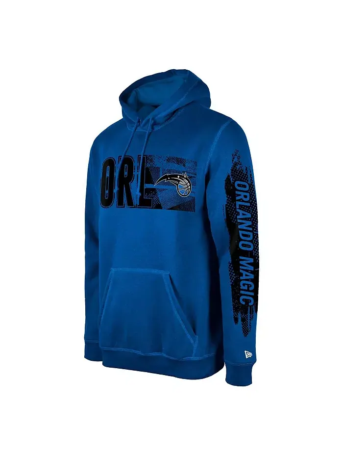 Мужская толстовка с капюшоном Orlando Magic Blue Tip-Off Collection New Era — изображение 3 из 3