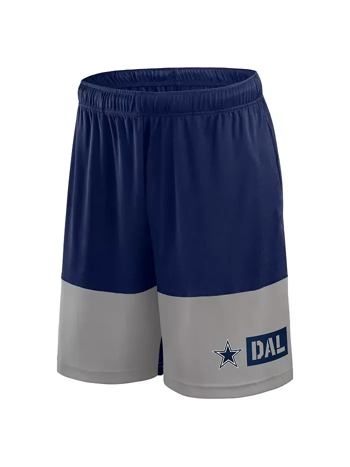 Мужские шорты Dallas Cowboys Best of the Best в синем цвете Logo Athletic — изображение 2 из 3