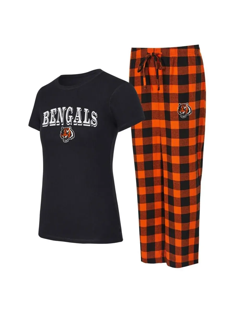Concepts Sport Женский пижамный комплект из двух предметов: футболка и брюки Cincinnati Bengals