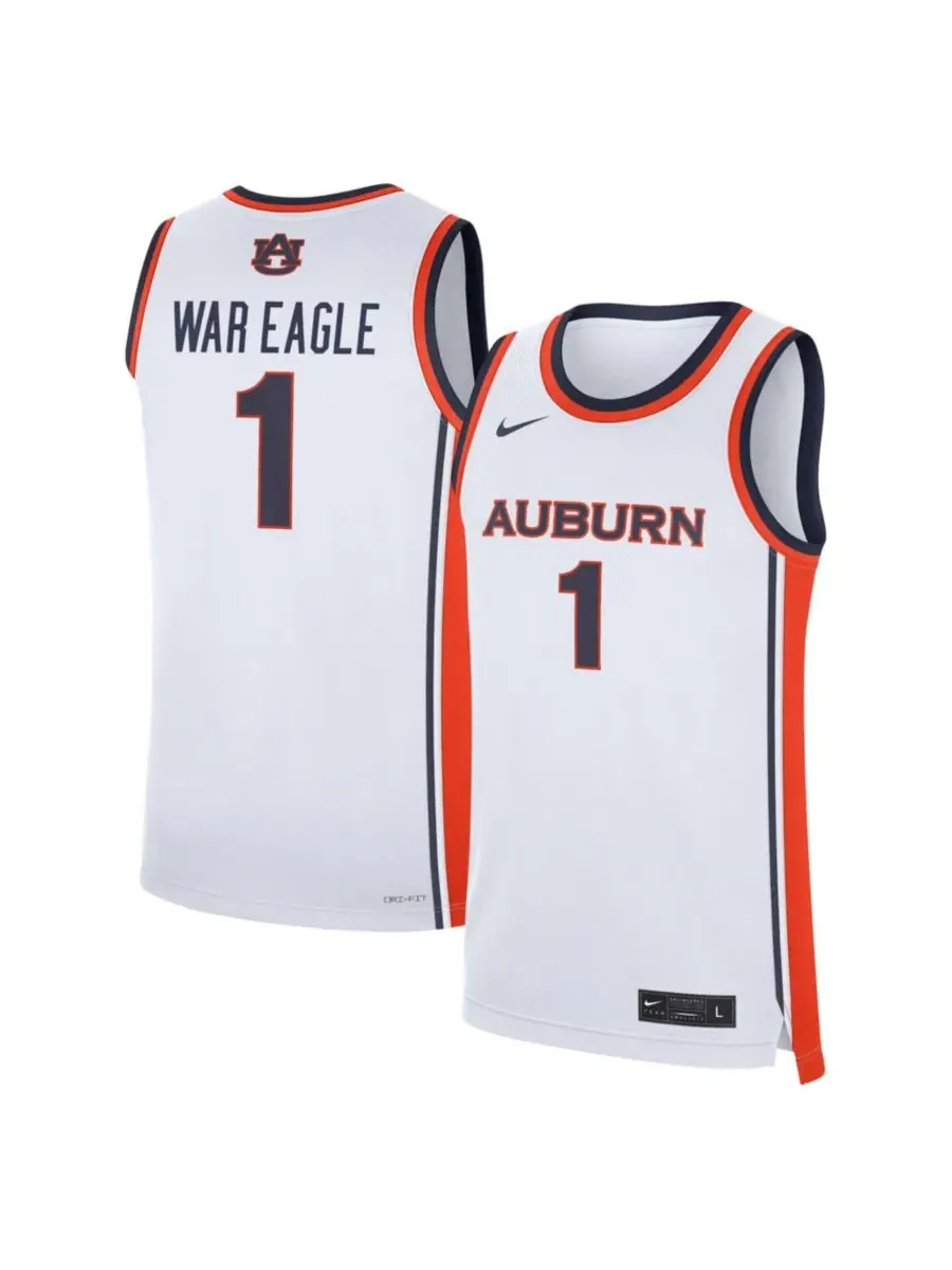 Мужская баскетбольная джерси Nike Auburn Tigers с принтом