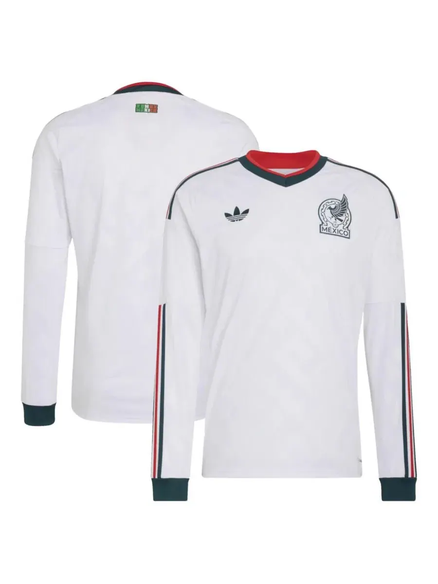 Футболка с длинным рукавом реплика Mexico National Team FIFA World Cup 2026 adidas