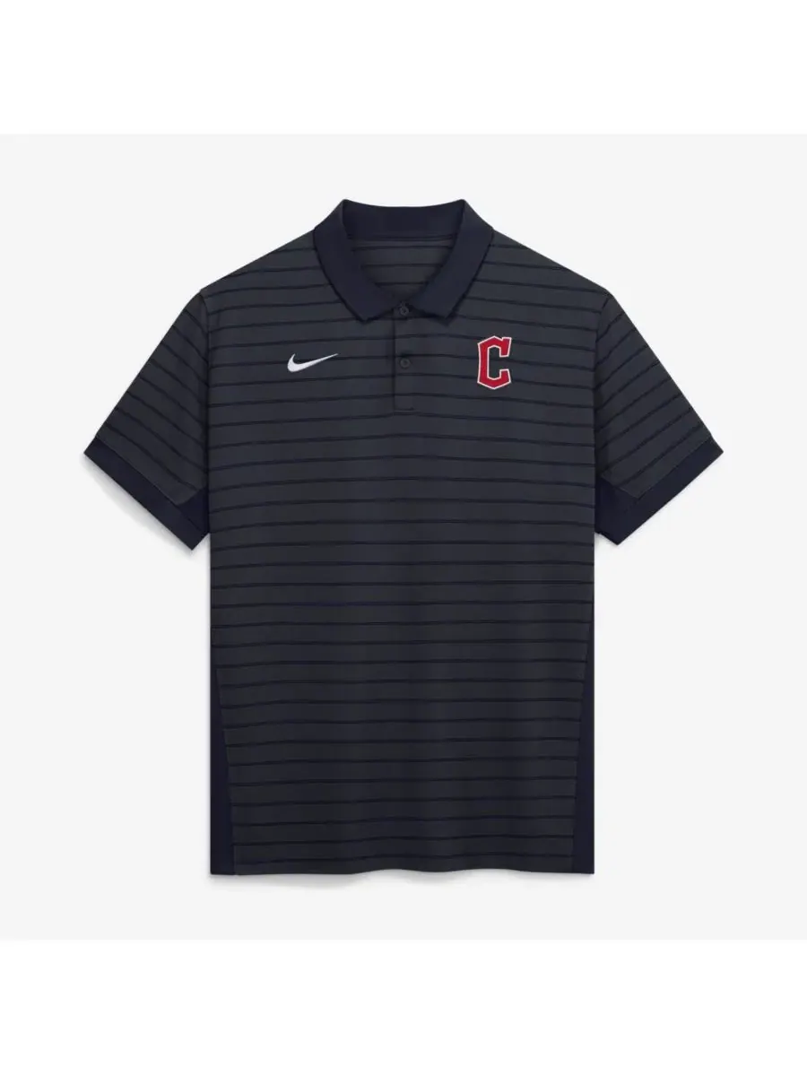 Мужское поло Nike с технологией Dri-FIT, с принтом, Cleveland Guardians