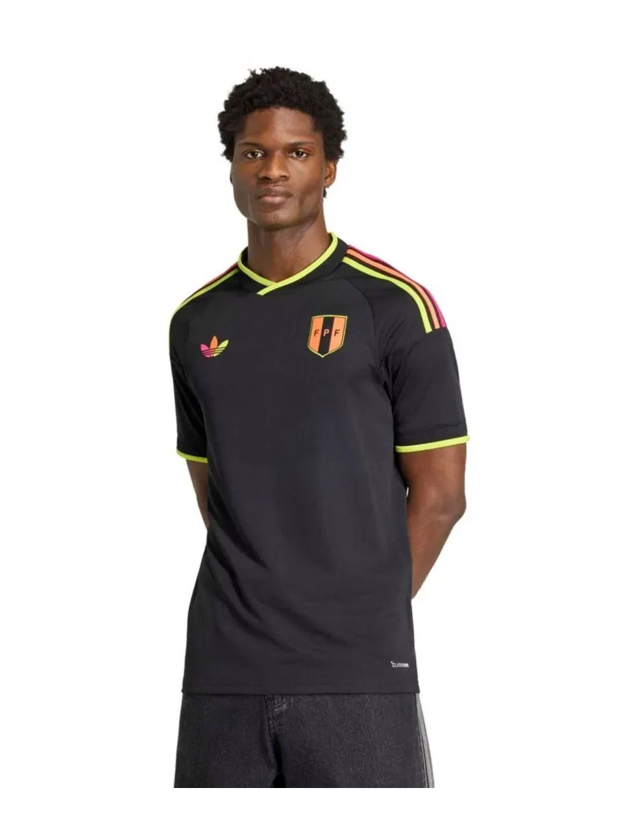 Футболка с коротким рукавом для болельщиков, Peru National Team 2026 Away Replica Jersey adidas