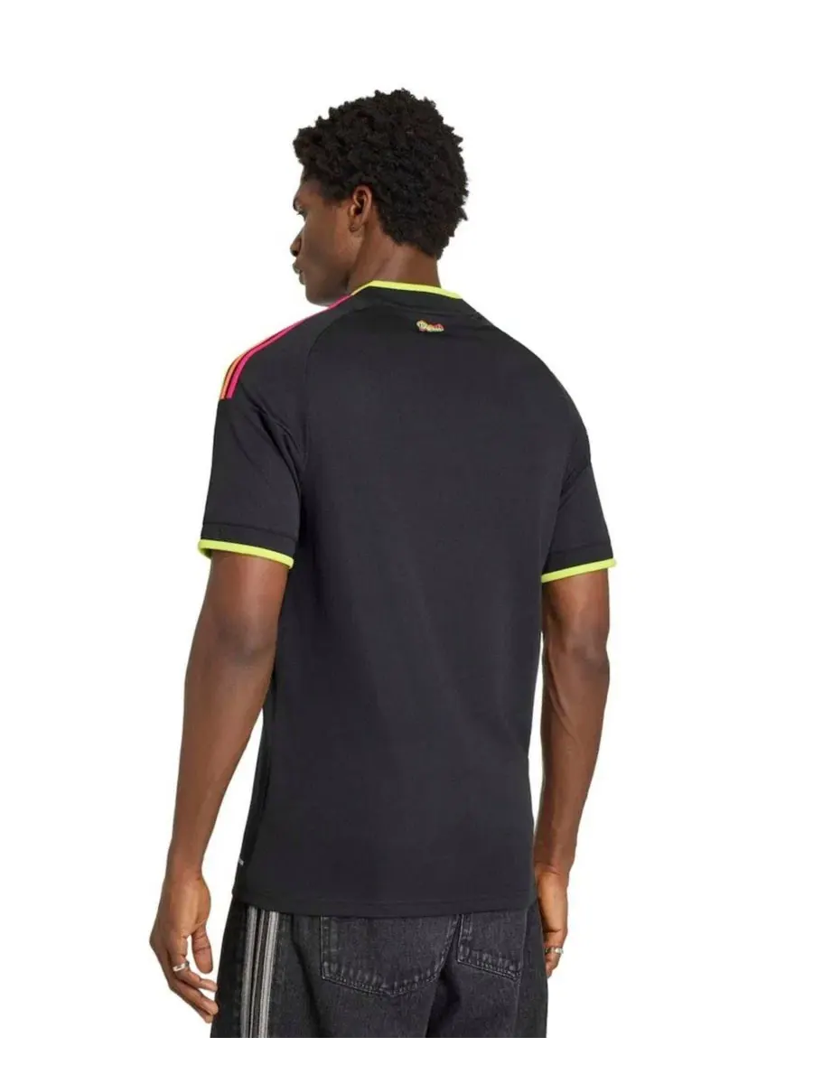 Футболка с коротким рукавом для болельщиков, Peru National Team 2026 Away Replica Jersey adidas — изображение 2 из 5, черный