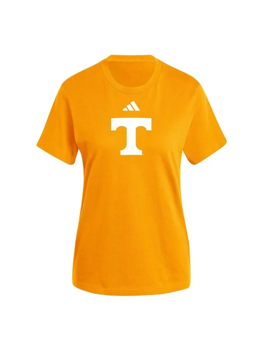 Футболка с коротким рукавом Tennessee Volunteers Core adidas — изображение 2 из 3, оранжевый