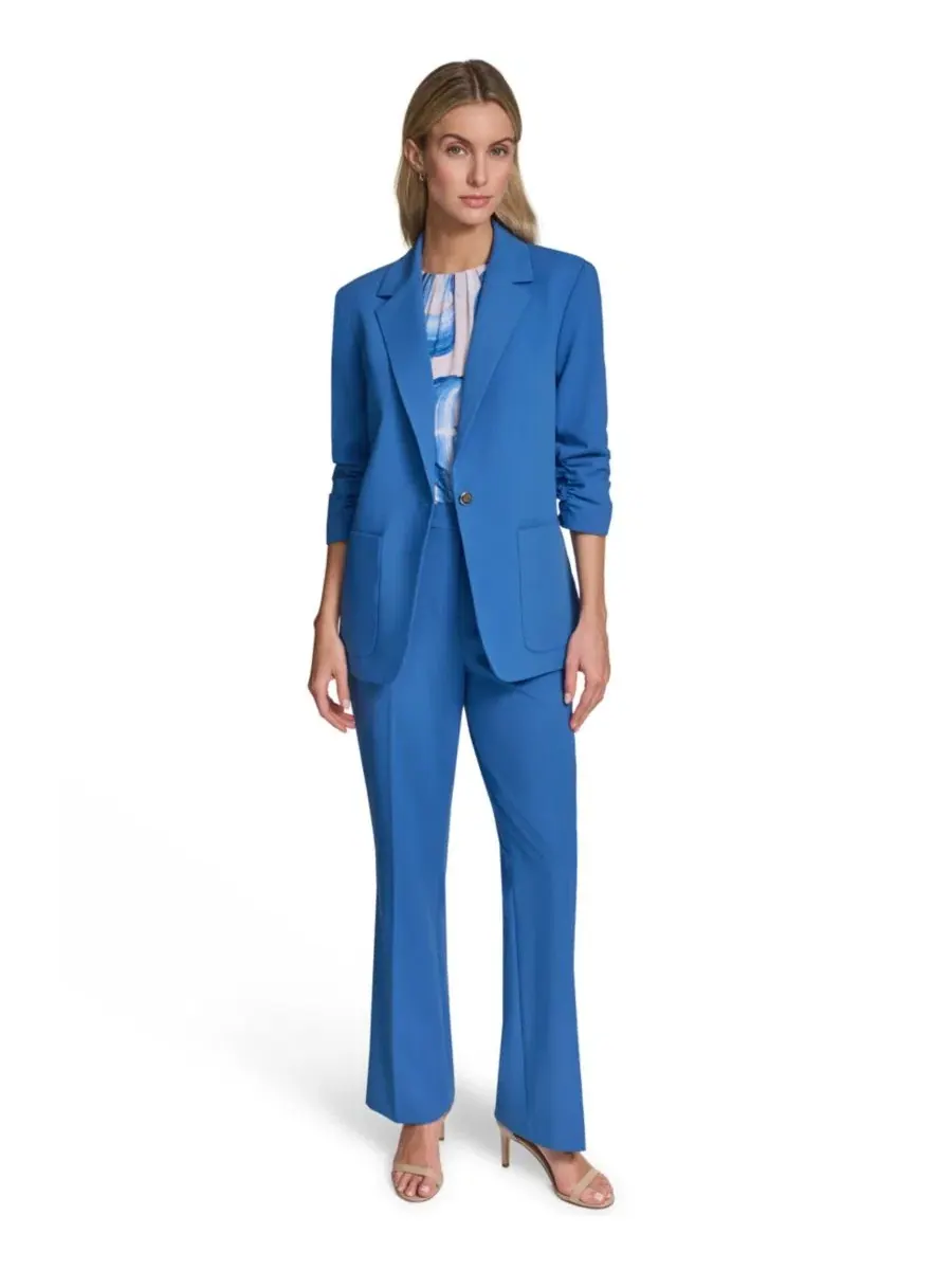 Женский пиджак Calvin Klein One-Button Blazer, Star Sapphire — изображение 5 из 11