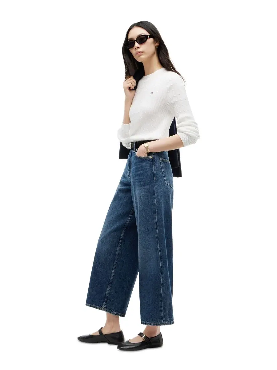 Джинсы женские Indie High-Rise Wide-Leg Tommy Hilfiger, Vin — изображение 3 из 6
