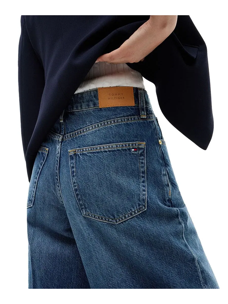 Джинсы женские Indie High-Rise Wide-Leg Tommy Hilfiger, Vin — изображение 4 из 6