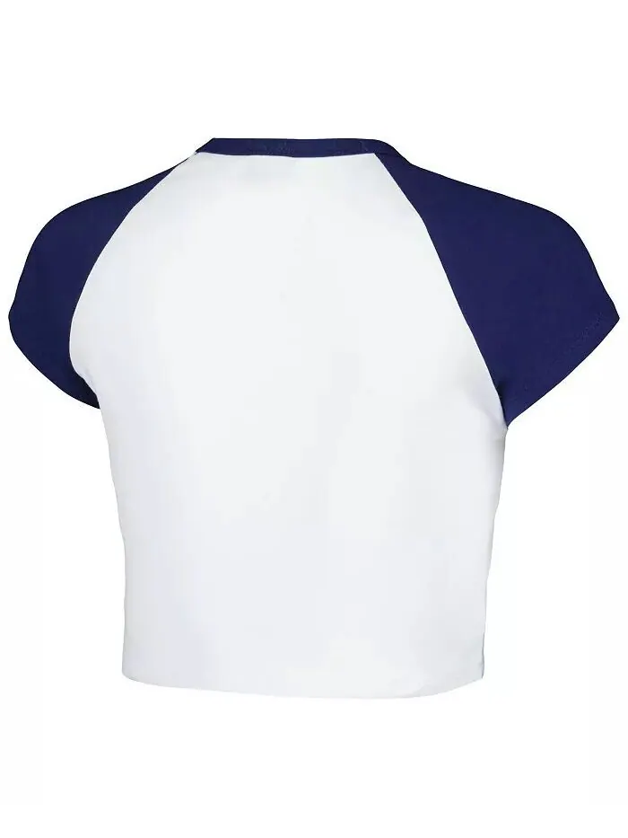 Женская белая футболка St. Louis City SC Homerun Cropped Raglan Hype And Vice — изображение 3 из 3