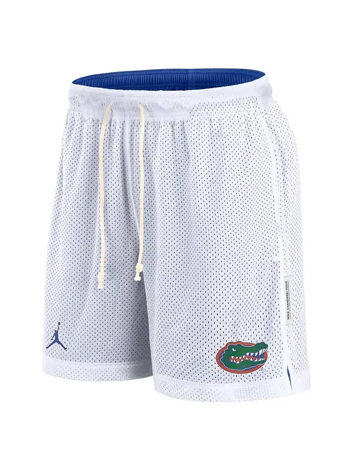 Мужские шорты Florida Gators Primetime реверсивные белые/королевские Jordan — изображение 4 из 5