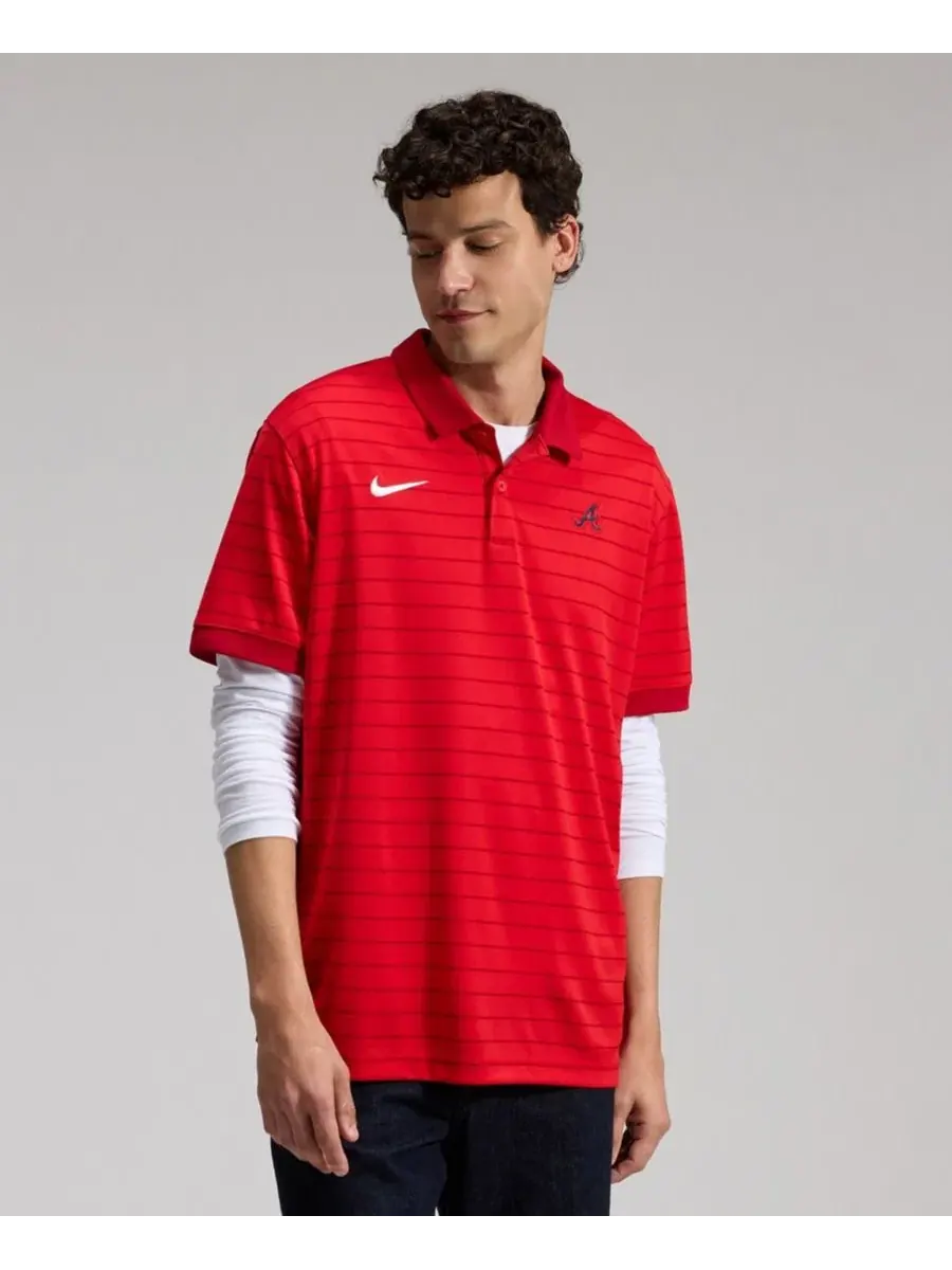 Поло Dri-FIT с принтом Authentic Collection Atlanta Braves Nike