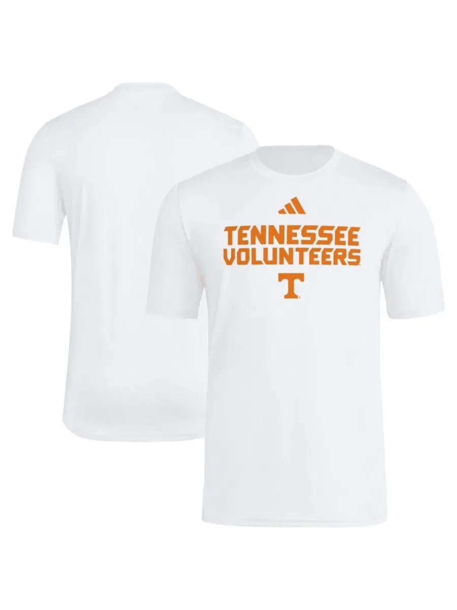 Футболка с коротким рукавом Wordmark Poly Tennessee Volunteers adidas