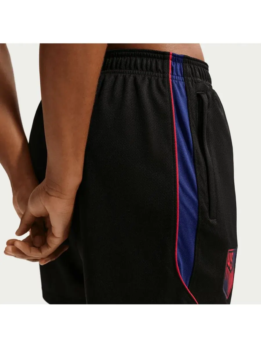Шорты Nike с технологией Dri-FIT, модель USMNT 2026 Strike — изображение 5 из 5, черный