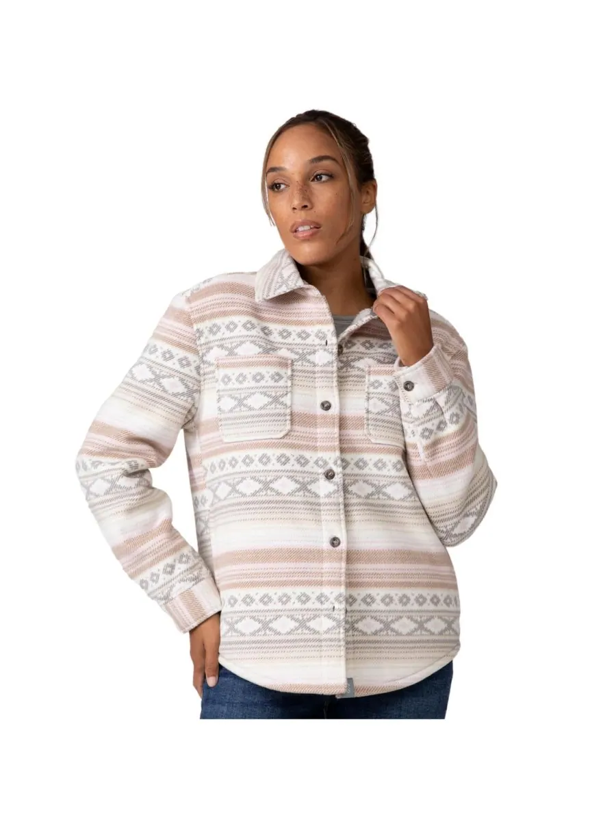 Женская флисовая куртка Chill Out Free Country, Blush baja stripe — изображение 1 из 6