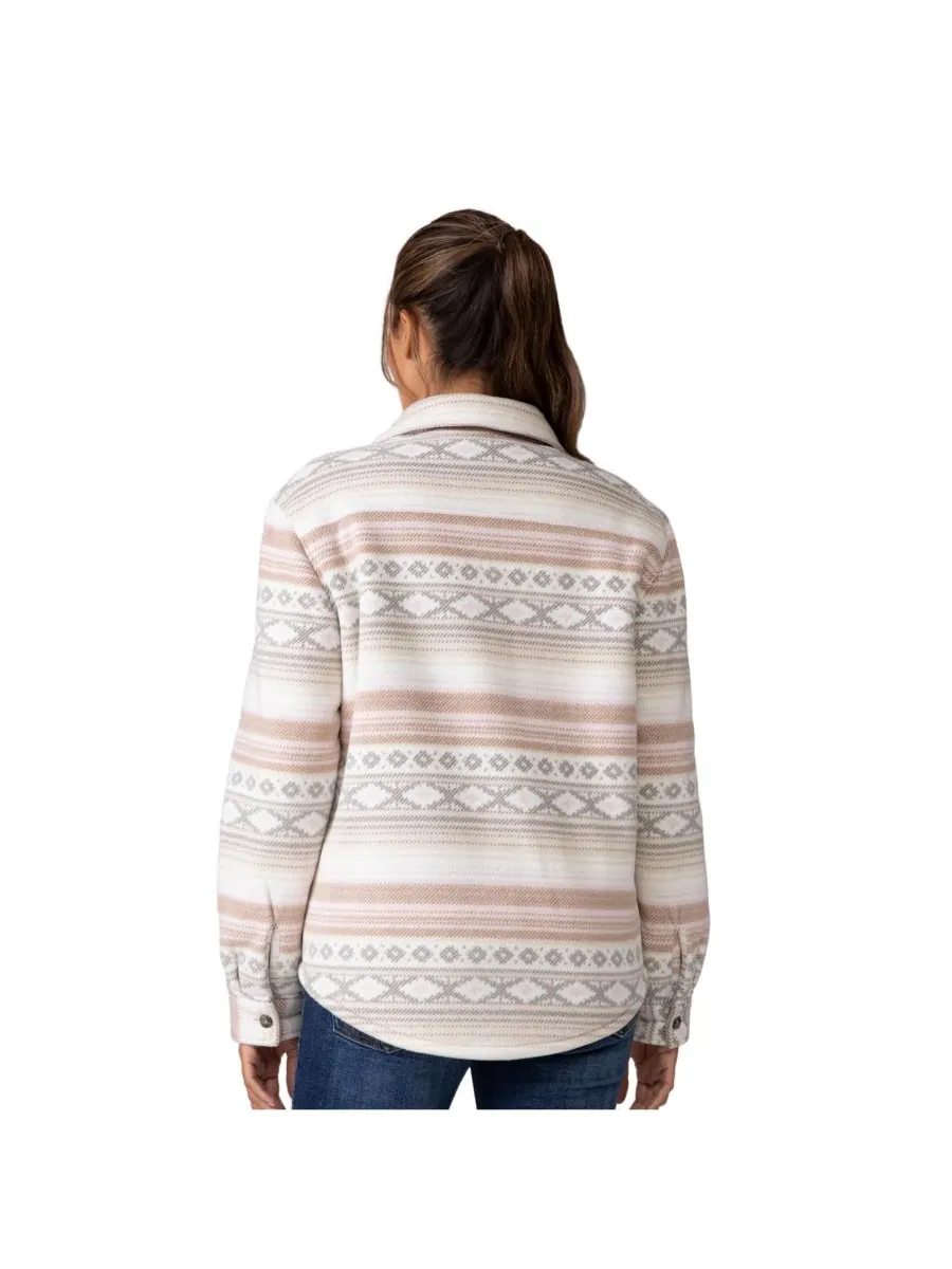 Женская флисовая куртка Chill Out Free Country, Blush baja stripe — изображение 3 из 6