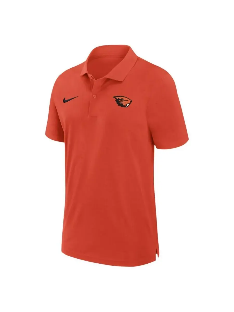 Nike Мужская оранжевая футболка-поло Oregon State Beavers Performance — изображение 2 из 3, оранжевый