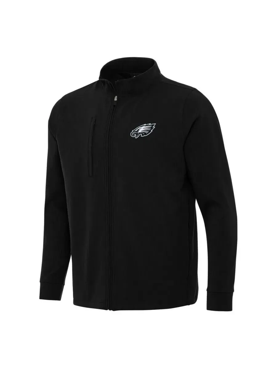 Мужская куртка-ветровка с вышивкой Philadelphia Eagles Antigua