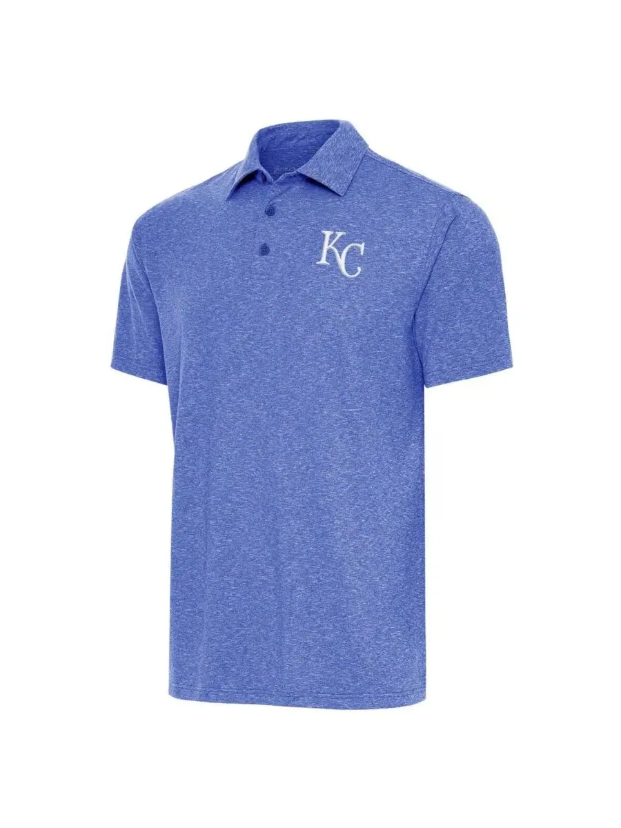 Поло с вышивкой Kansas City Royals Antigua
