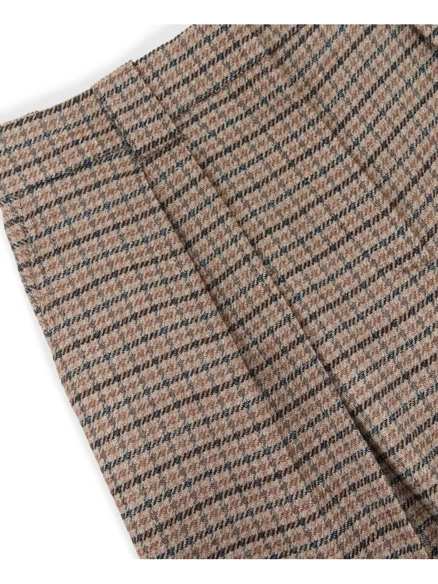 Брюки широкие с защипами River REISS, Neutral Ch — изображение 4 из 5