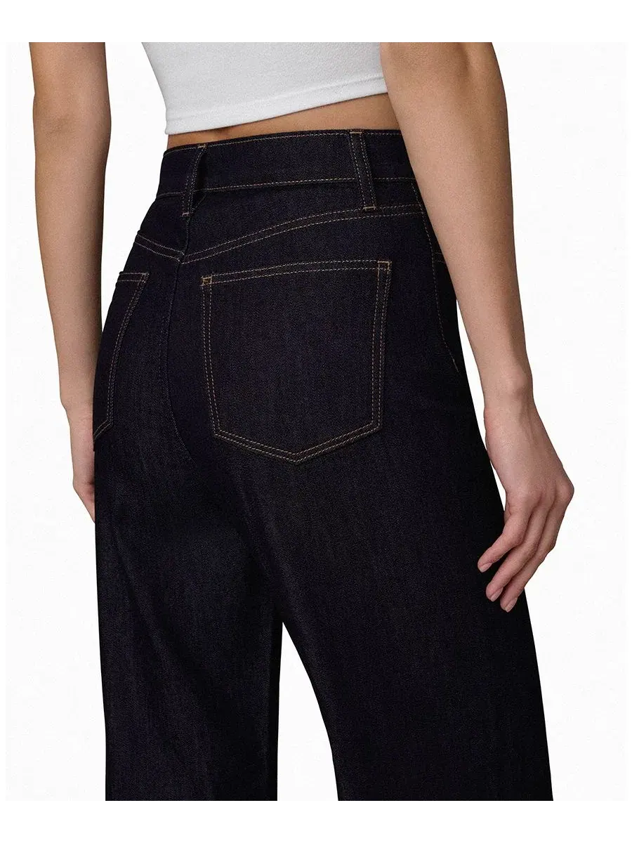 Джинсы женские с высокой посадкой и широкими штанинами The Mia Joe's Jeans, Absolutely — изображение 5 из 6