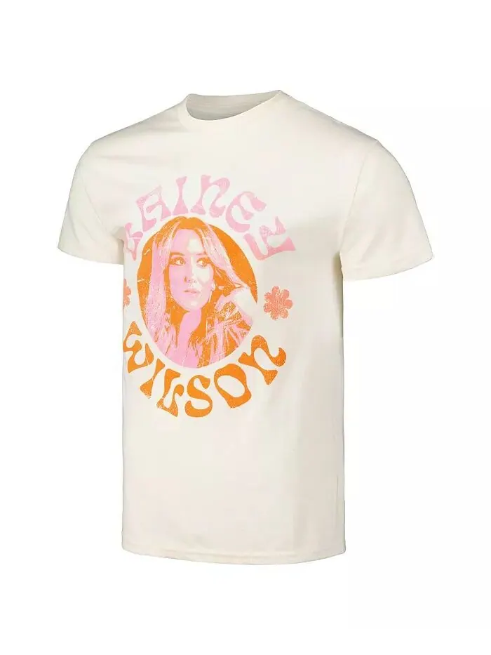 Футболка с цветочным принтом Lainey Wilson для мужчин и женщин Manhead Merch — изображение 3 из 3