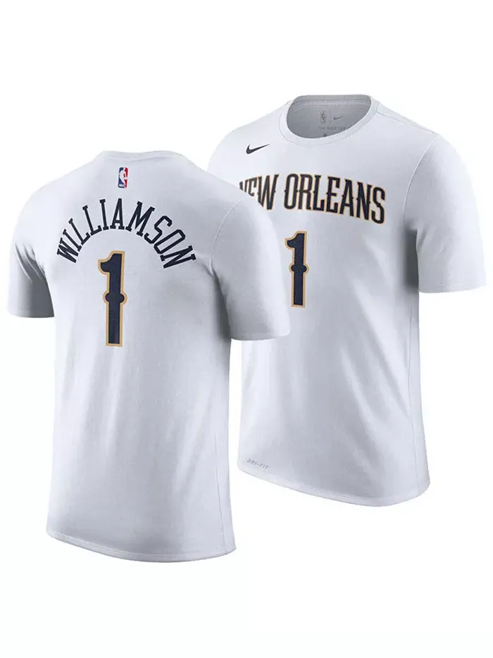 Мужская футболка Zion Williamson New Orleans Pelicans Association Player Nike — изображение 1 из 3