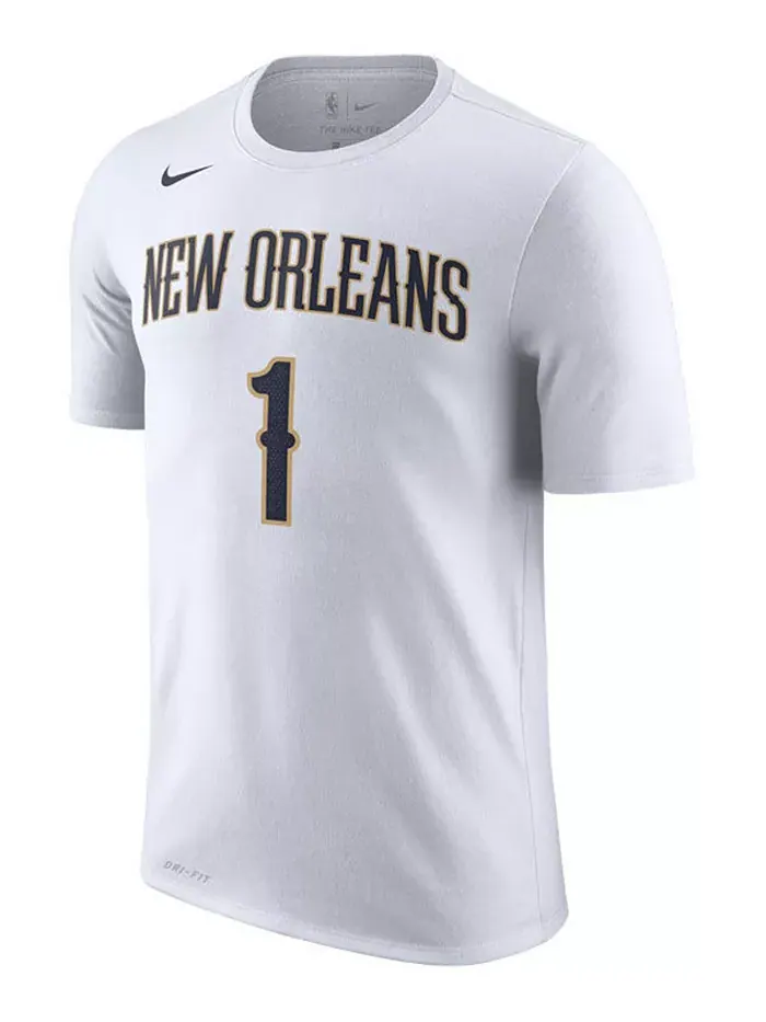 Мужская футболка Zion Williamson New Orleans Pelicans Association Player Nike — изображение 3 из 3