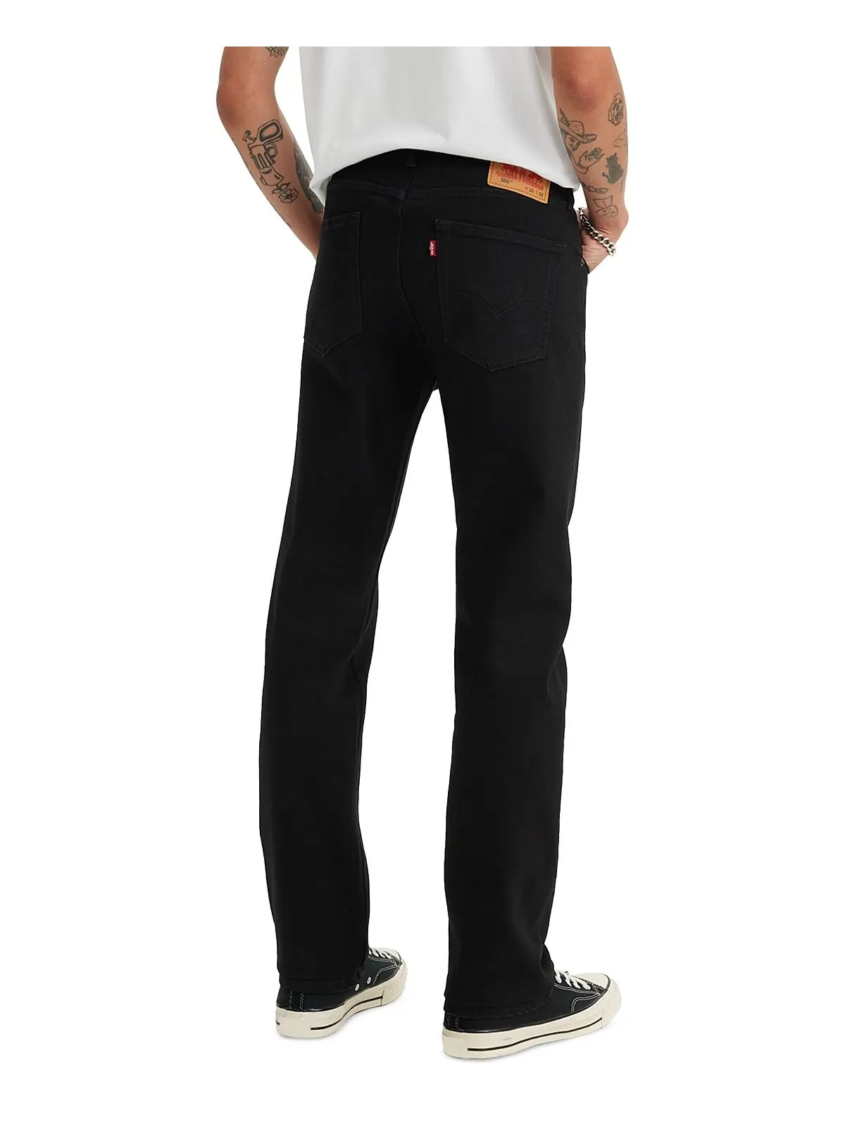Мужские джинсы Levi's 506 Comfort Straight — изображение 2 из 4
