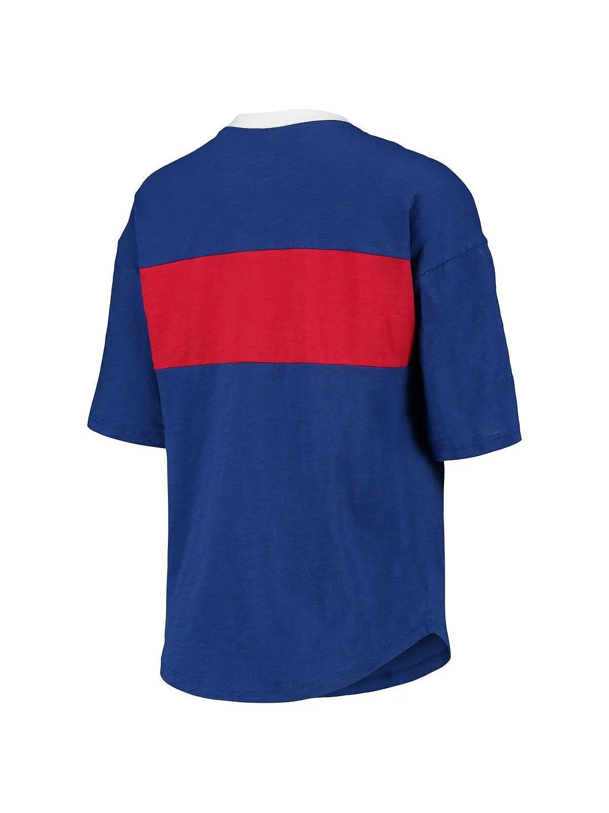 Женская футболка Royal и Red Chicago Cubs с вырезом на воротнике Touch — изображение 3 из 3, красный