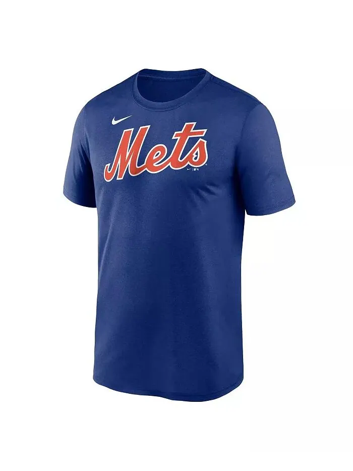 Мужская футболка Royal New York Mets Fuse Legend Nike — изображение 3 из 3