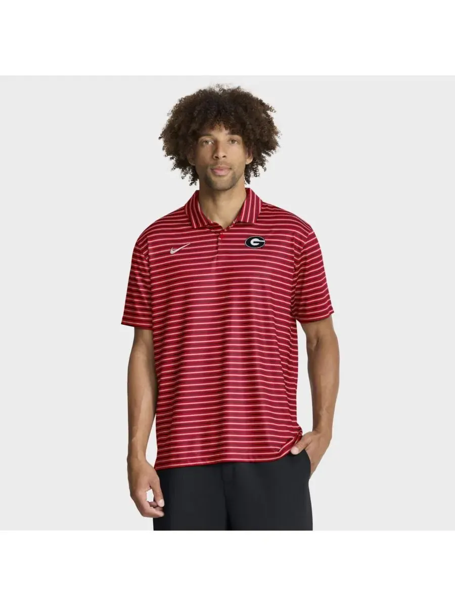 Поло Dri-FIT с полосками, модель 2025 Coaches Premium Tour Stripe Nike