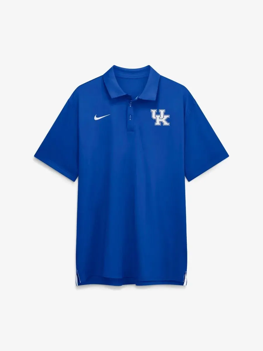 Мужское поло Nike Kentucky Wildcats 2026 Sideline Tour Dri-FIT