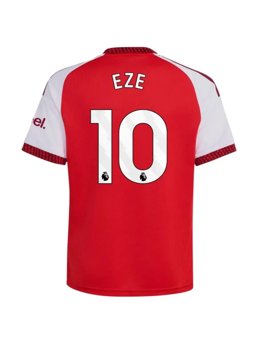 Детская футболка с длинным рукавом Eberechi Eze Red Arsenal 2026/27 Home Replica Jersey adidas — изображение 2 из 3, красный