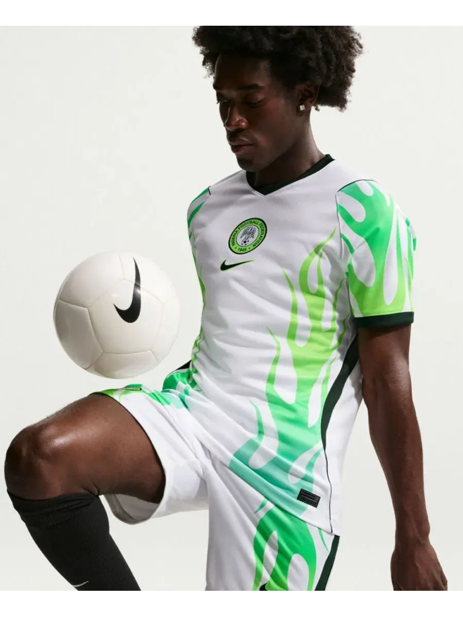 Шорты Dri-FIT Nike Nigeria National Team 2026 Away Stadium Replica — изображение 5 из 5, белый