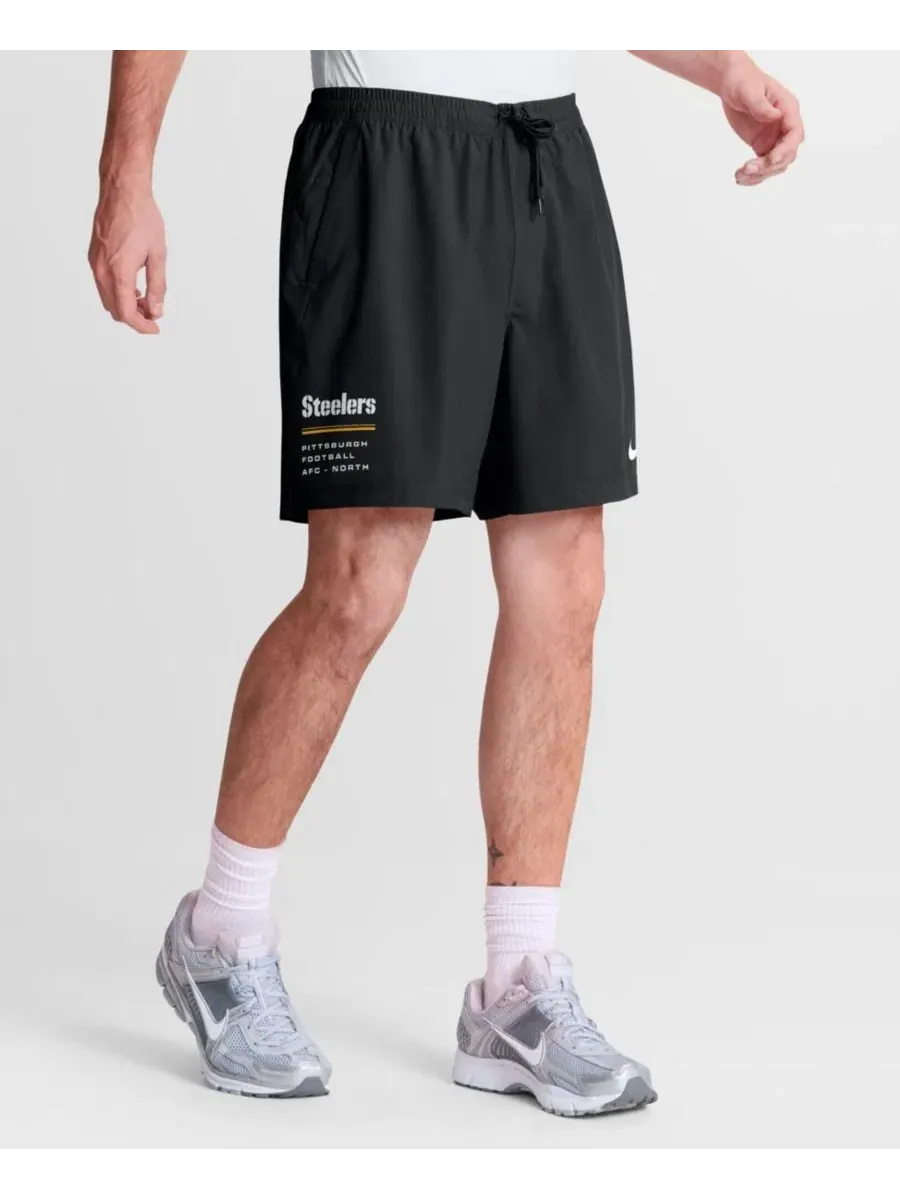 Шорты Nike с технологией Dri-FIT, модель Pittsburgh Steelers Form