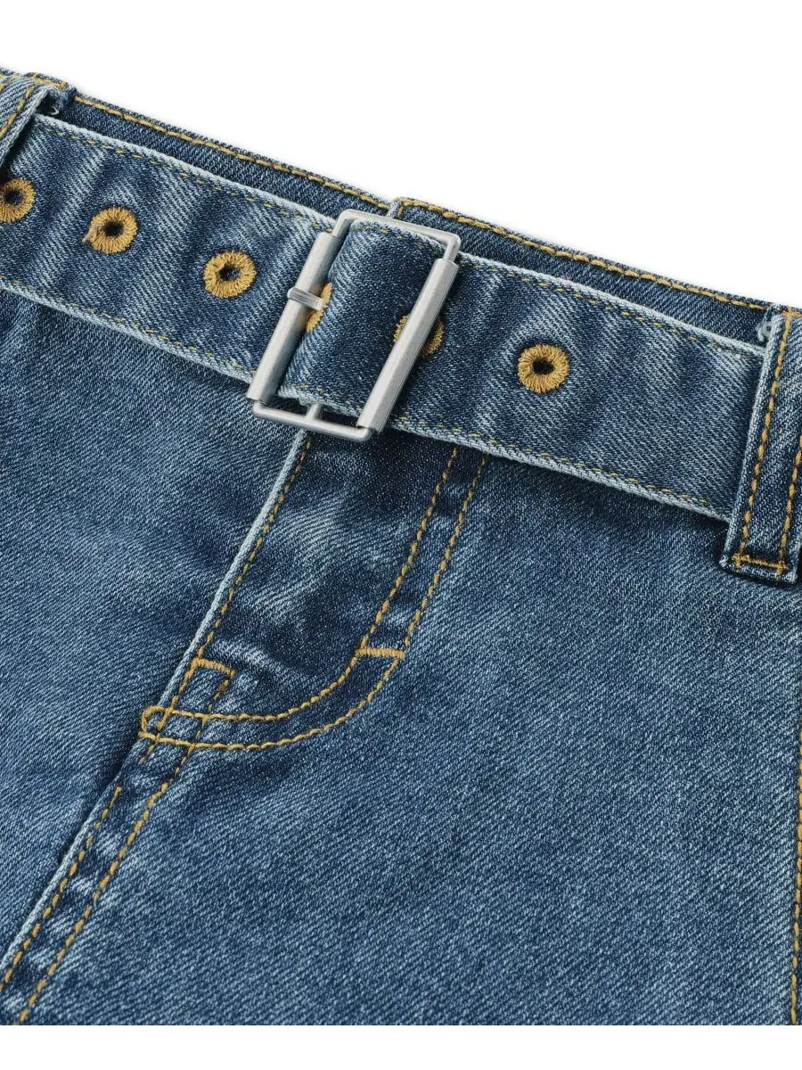 Юбка-шорты с плиссировкой и поясом Levi's, Lunch Break — 8