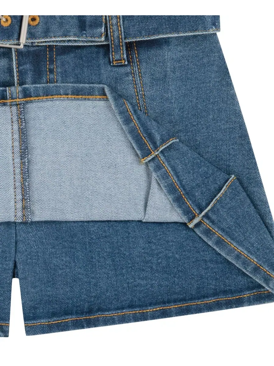 Юбка-шорты с плиссировкой и поясом Levi's, Lunch Break — 9