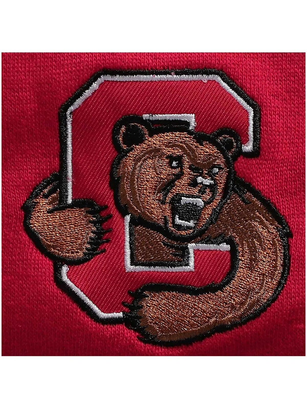 Мужская красная куртка cornell big red tortugas logo с молнией на четверть Colosseum — изображение 2 из 4, красный