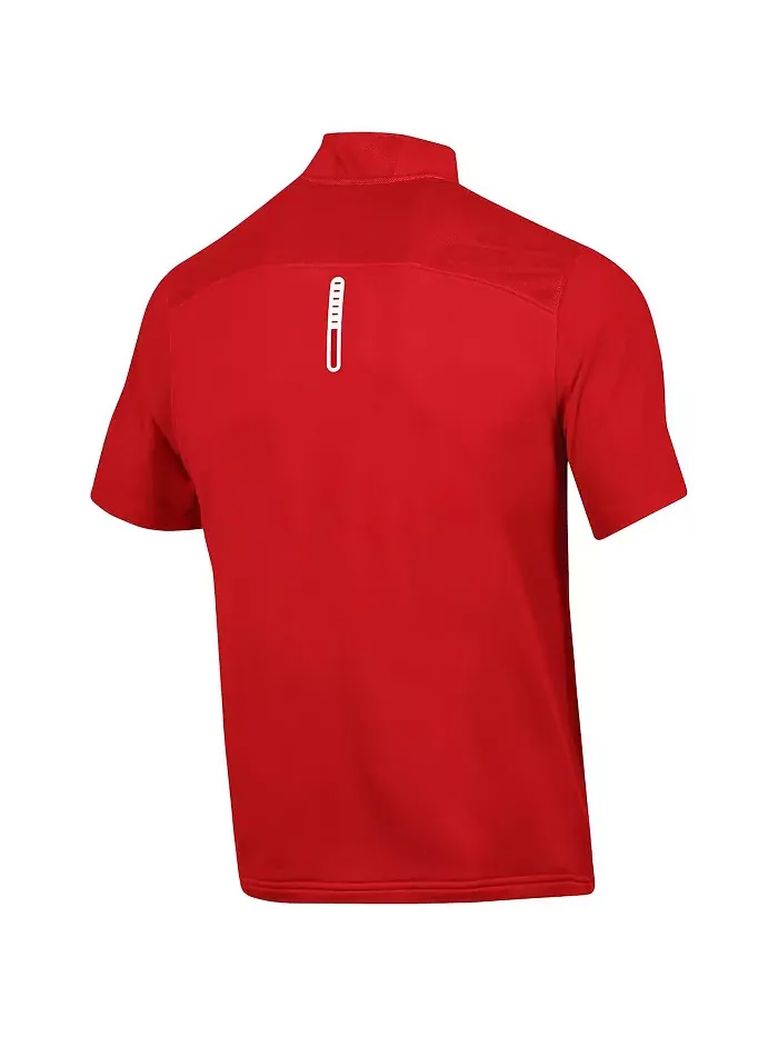 Мужская красная мотивационная полукуртка Wisconsin Badgers Under Armour — изображение 3 из 3