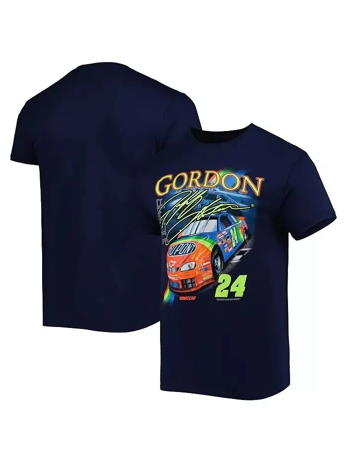 Мужская темно-синяя футболка Jeff Gordon DuPont Hendrick Motorsports Team Collection — изображение 4 из 4