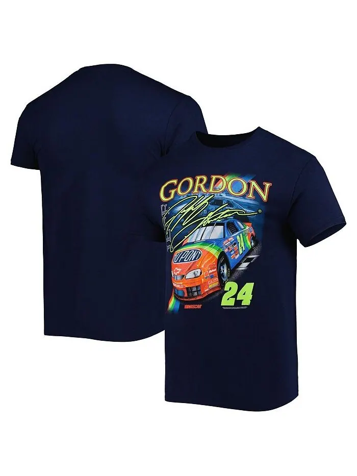 Мужская темно-синяя футболка Jeff Gordon DuPont Hendrick Motorsports Team Collection — изображение 1 из 3, темно-синий
